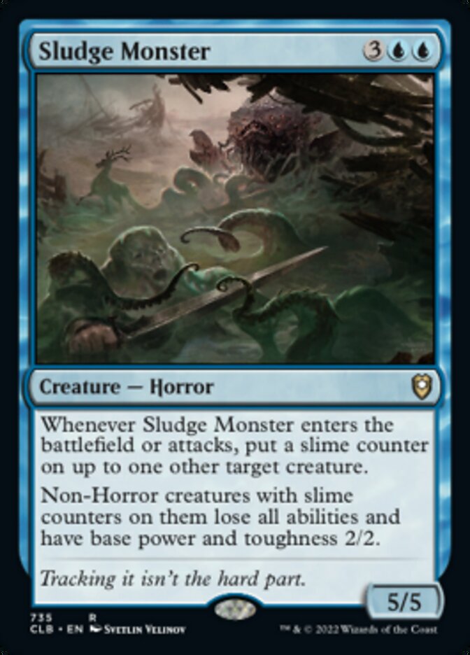 Sludge Monster [Commander Legends: Battle for Baldur's Gate] | Deep Dive Games St. Marys