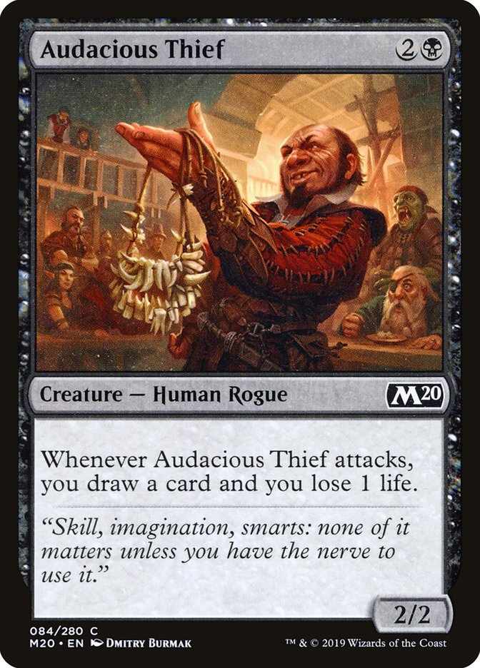 Audacious Thief [Core Set 2020] | Deep Dive Games St. Marys