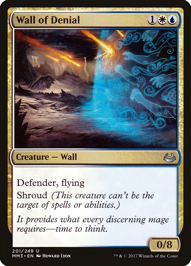 Wall of Denial [Modern Masters 2017] | Deep Dive Games St. Marys