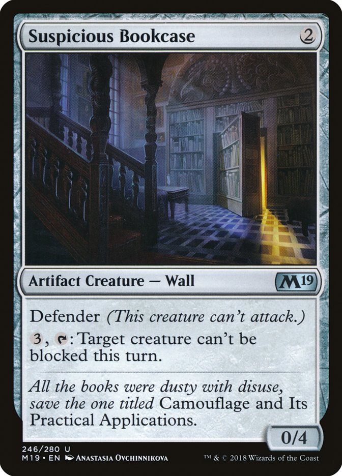 Suspicious Bookcase [Core Set 2019] | Deep Dive Games St. Marys