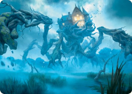 Creeping Inn Art Card [Innistrad: Midnight Hunt Art Series] | Deep Dive Games St. Marys