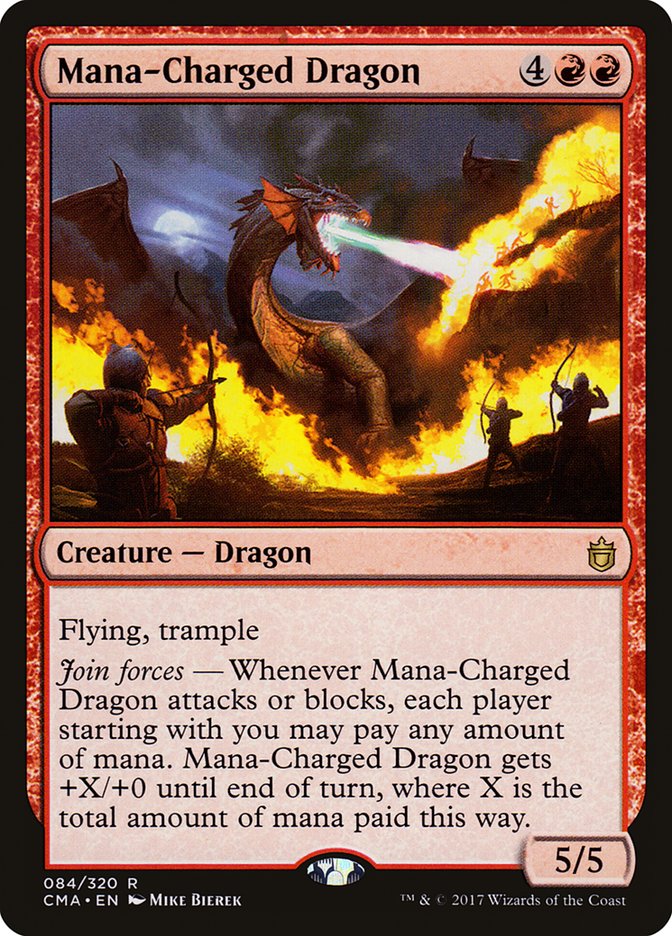 Mana-Charged Dragon [Commander Anthology] | Deep Dive Games St. Marys