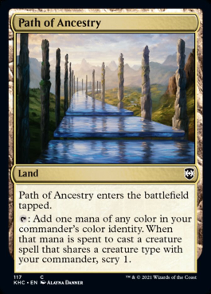 Path of Ancestry [Kaldheim Commander] | Deep Dive Games St. Marys