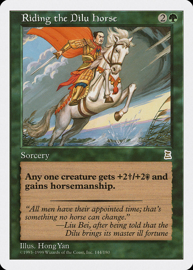 Riding the Dilu Horse [Portal Three Kingdoms] | Deep Dive Games St. Marys