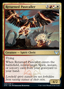 Returned Pastcaller [Strixhaven: School of Mages] | Deep Dive Games St. Marys