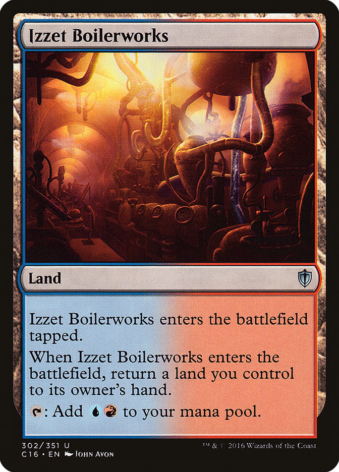 Izzet Boilerworks [Commander 2016] | Deep Dive Games St. Marys