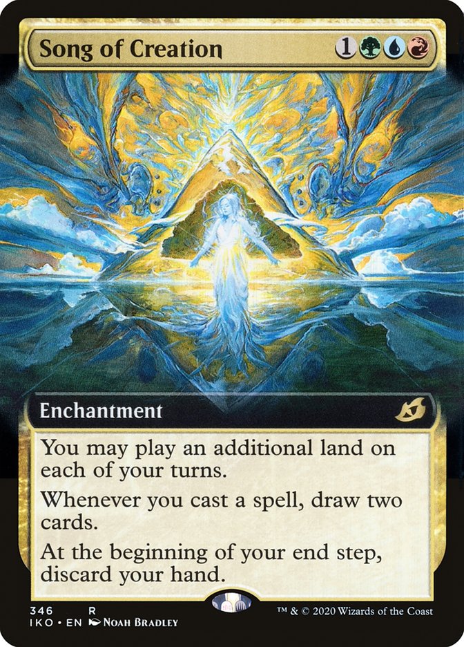 Song of Creation (Extended Art) [Ikoria: Lair of Behemoths] | Deep Dive Games St. Marys