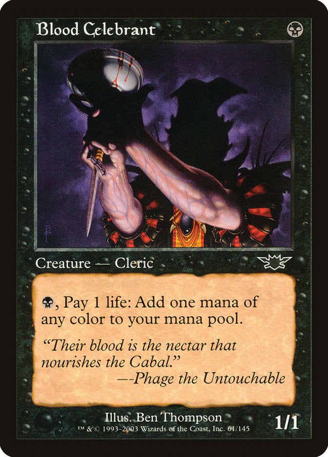 Blood Celebrant [Legions] | Deep Dive Games St. Marys