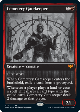 Cemetery Gatekeeper [Innistrad: Double Feature] | Deep Dive Games St. Marys