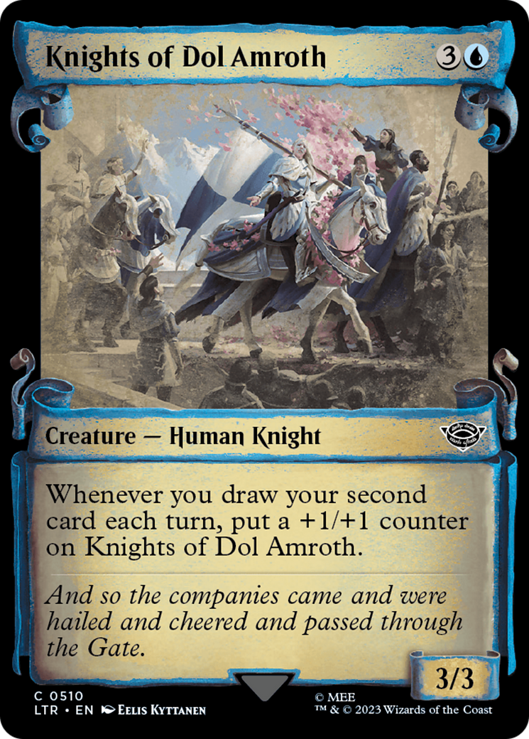 Knights of Dol Amroth [The Lord of the Rings: Tales of Middle-Earth Showcase Scrolls] | Deep Dive Games St. Marys
