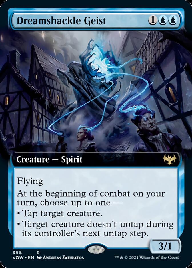 Dreamshackle Geist (Extended Art) [Innistrad: Crimson Vow] | Deep Dive Games St. Marys