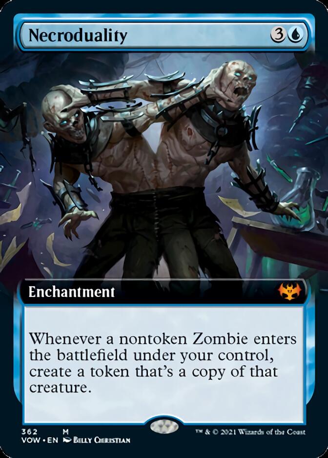 Necroduality (Extended Art) [Innistrad: Crimson Vow] | Deep Dive Games St. Marys