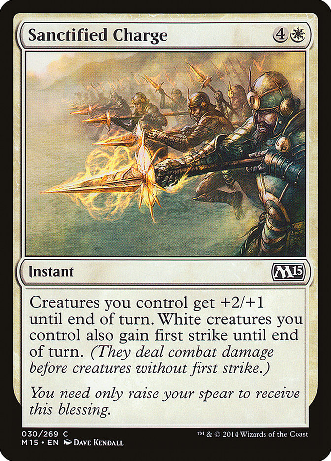 Sanctified Charge [Magic 2015] | Deep Dive Games St. Marys
