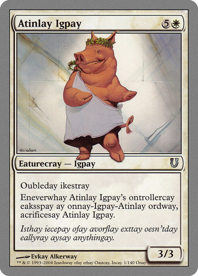 Atinlay Igpay [Unhinged] | Deep Dive Games St. Marys