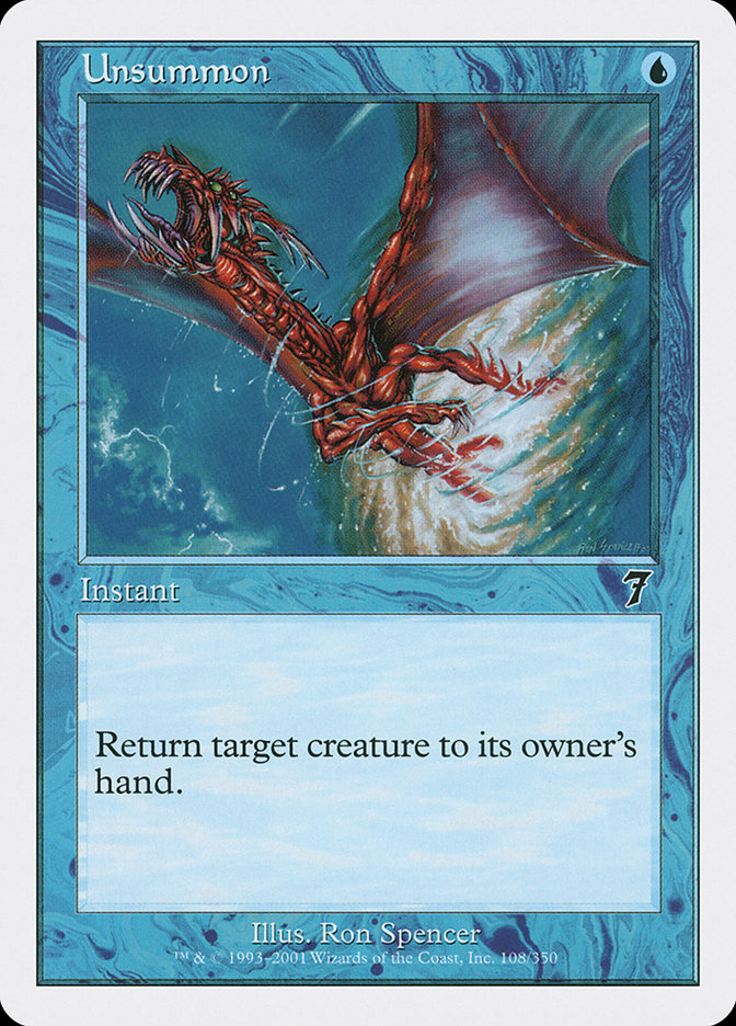 Unsummon [Seventh Edition] | Deep Dive Games St. Marys