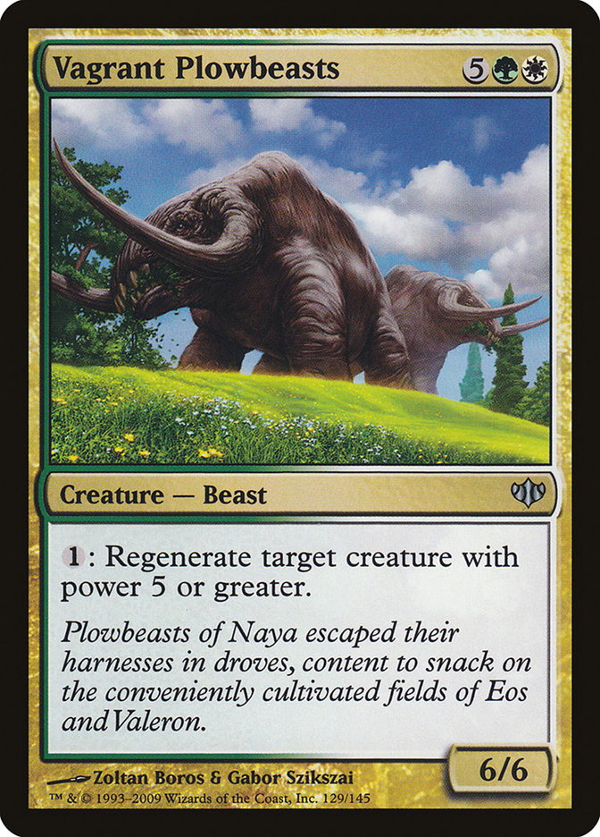 Vagrant Plowbeasts [Conflux] | Deep Dive Games St. Marys