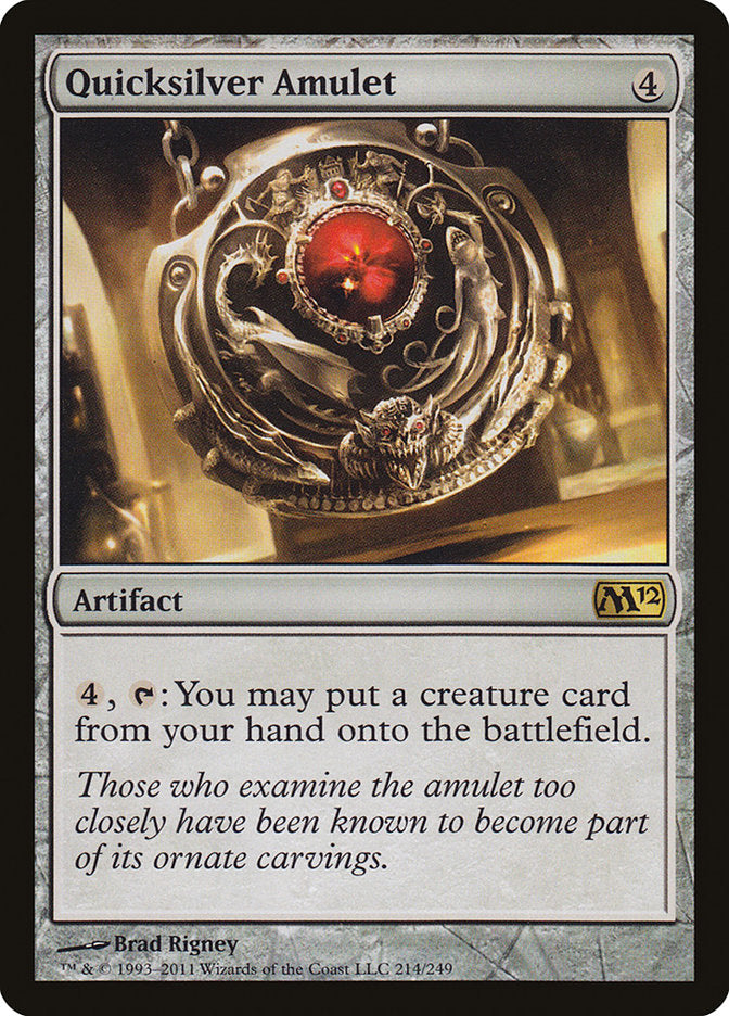 Quicksilver Amulet [Magic 2012] | Deep Dive Games St. Marys