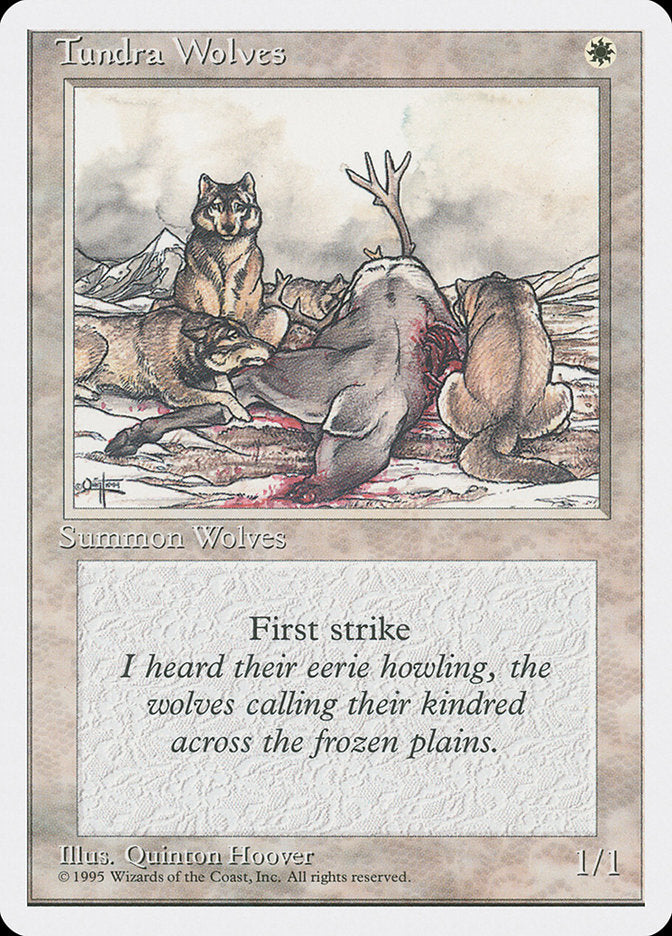 Tundra Wolves [Fourth Edition] | Deep Dive Games St. Marys