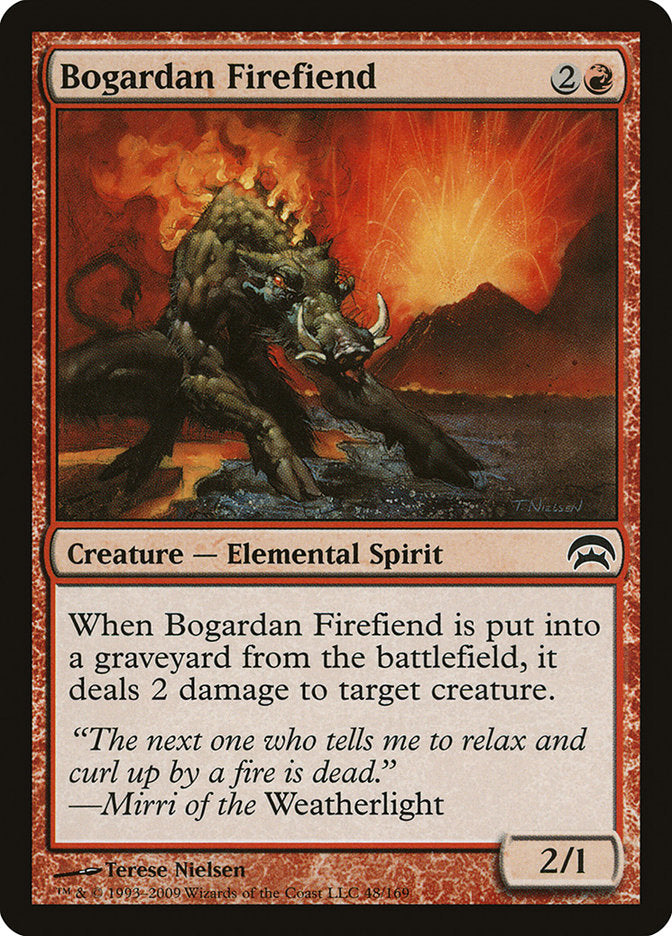 Bogardan Firefiend [Planechase] | Deep Dive Games St. Marys