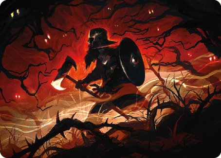 Gimli, Counter of Kills Art Card (44/81) [The Lord of the Rings: Tales of Middle-earth Art Series] | Deep Dive Games St. Marys