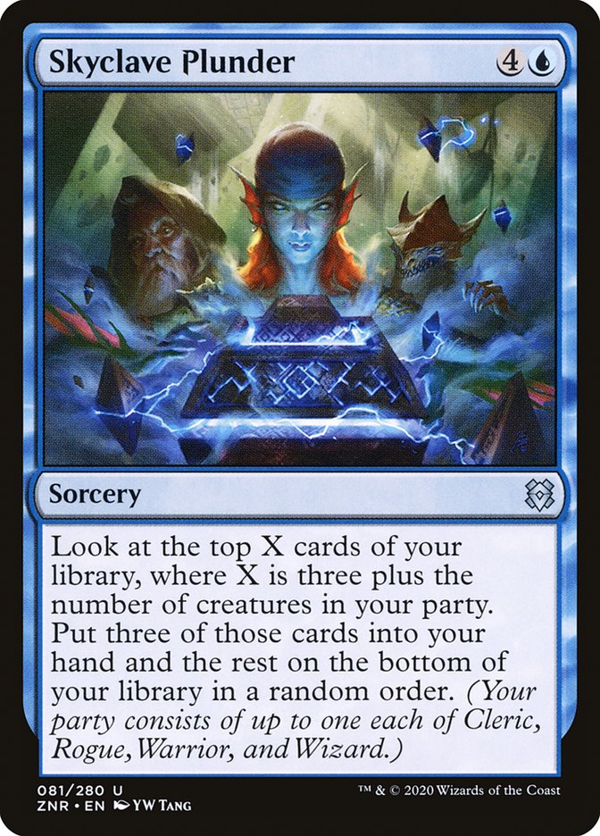 Skyclave Plunder [Zendikar Rising] | Deep Dive Games St. Marys