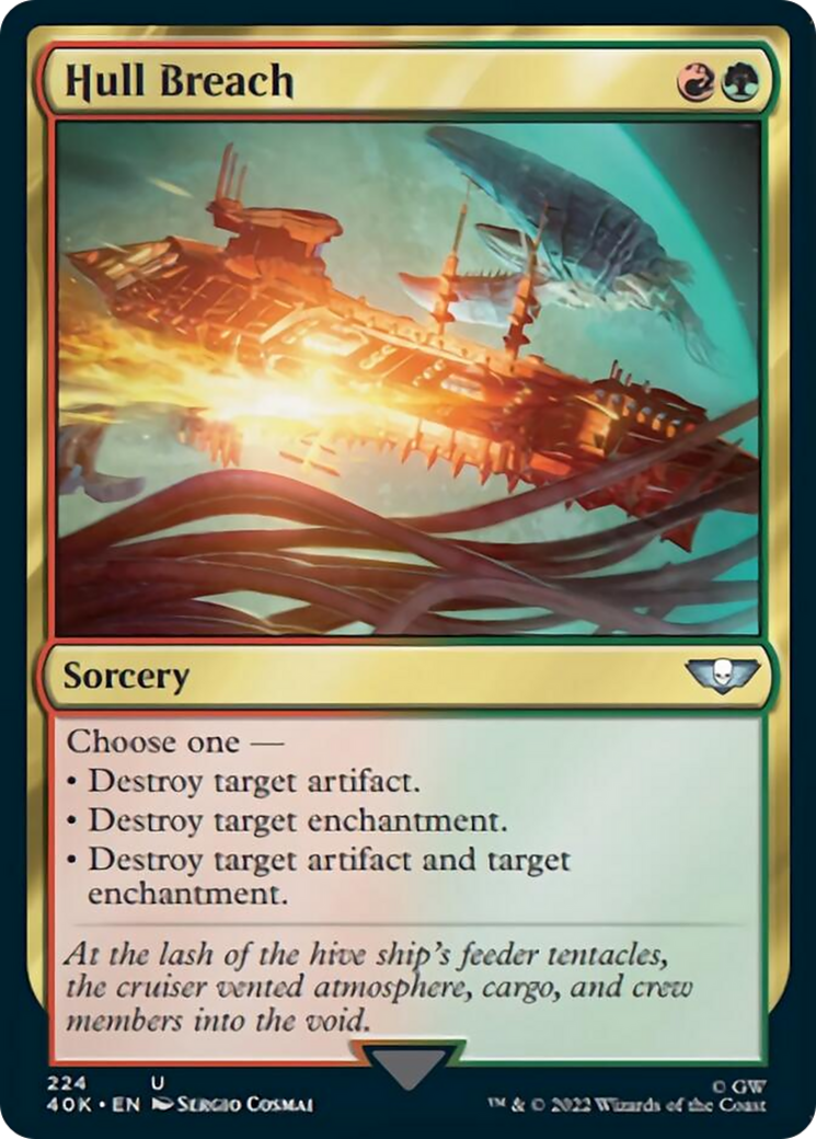 Hull Breach (Surge Foil) [Warhammer 40,000] | Deep Dive Games St. Marys