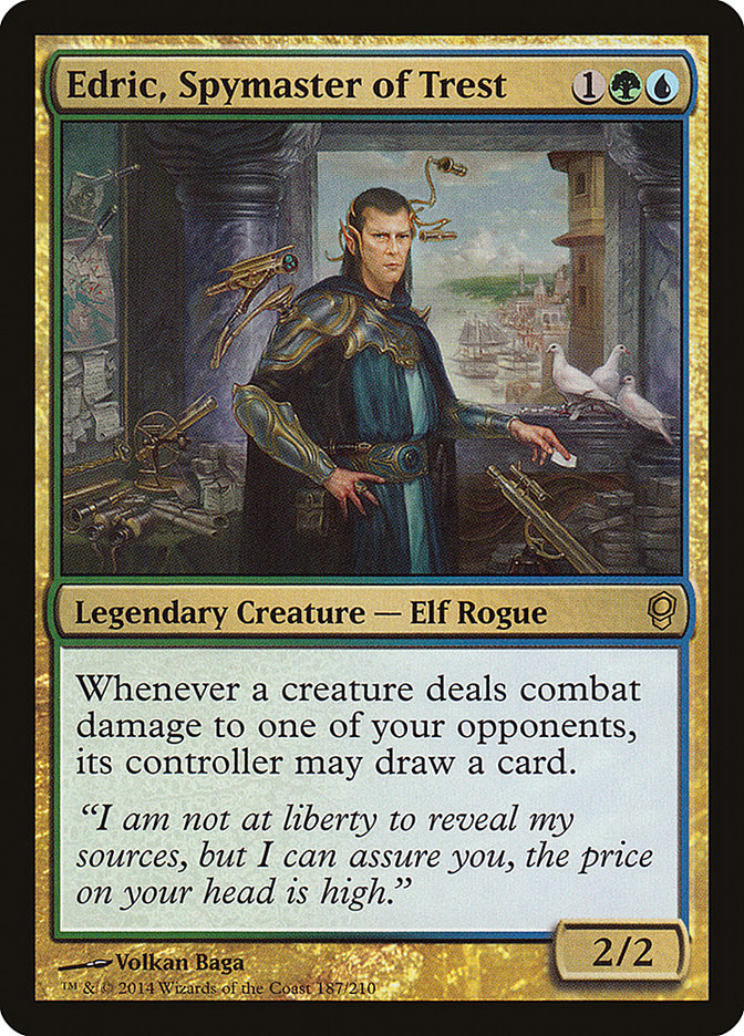 Edric, Spymaster of Trest [Conspiracy] | Deep Dive Games St. Marys