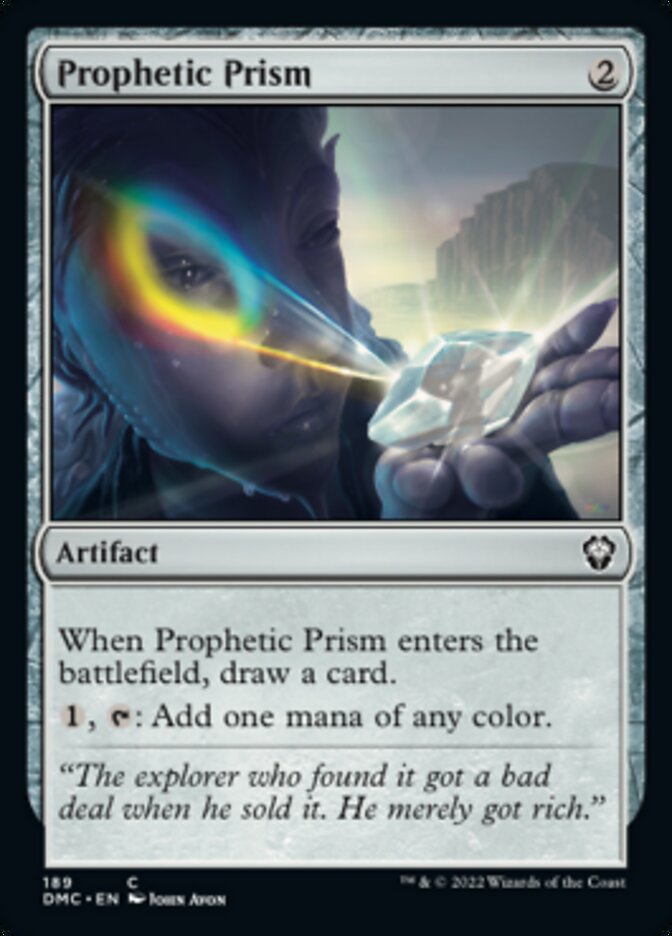 Prophetic Prism [Dominaria United Commander] | Deep Dive Games St. Marys