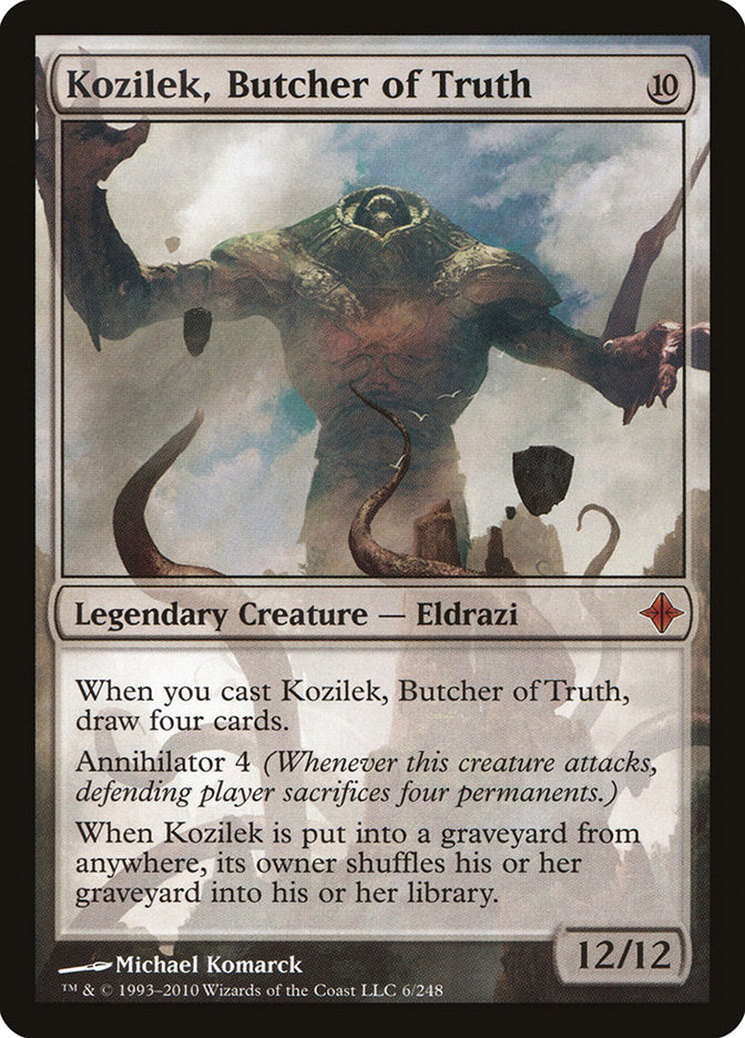 Kozilek, Butcher of Truth [Rise of the Eldrazi] | Deep Dive Games St. Marys