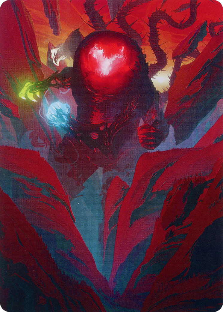 Omnath, Locus of All Art Card (62) [March of the Machine Art Series] | Deep Dive Games St. Marys