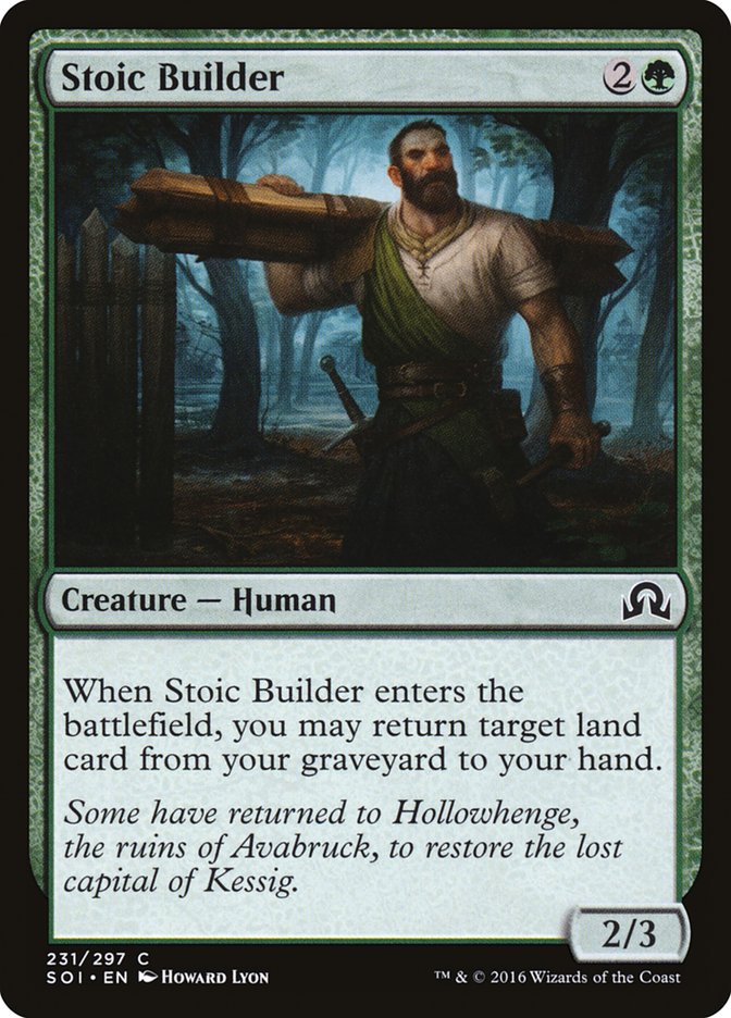 Stoic Builder [Shadows over Innistrad] | Deep Dive Games St. Marys