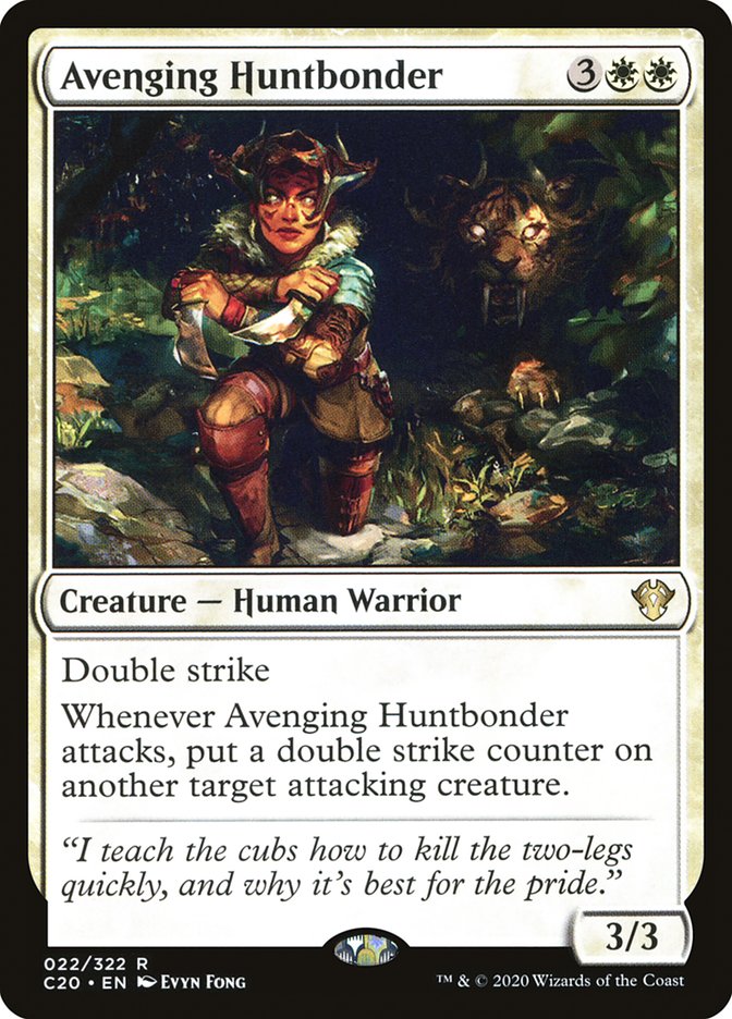Avenging Huntbonder [Commander 2020] | Deep Dive Games St. Marys