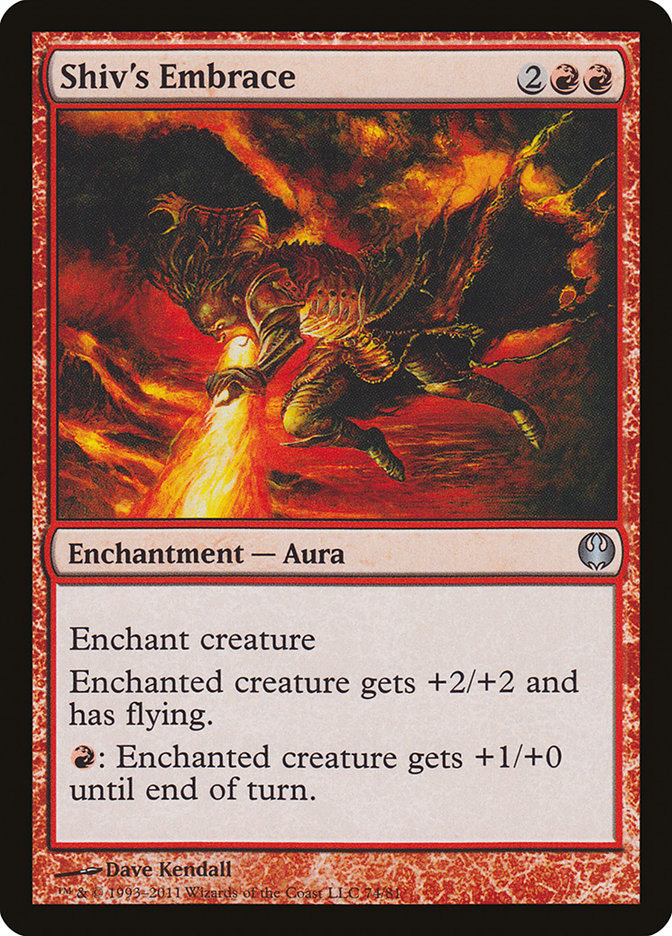Shiv's Embrace [Duel Decks: Knights vs. Dragons] | Deep Dive Games St. Marys