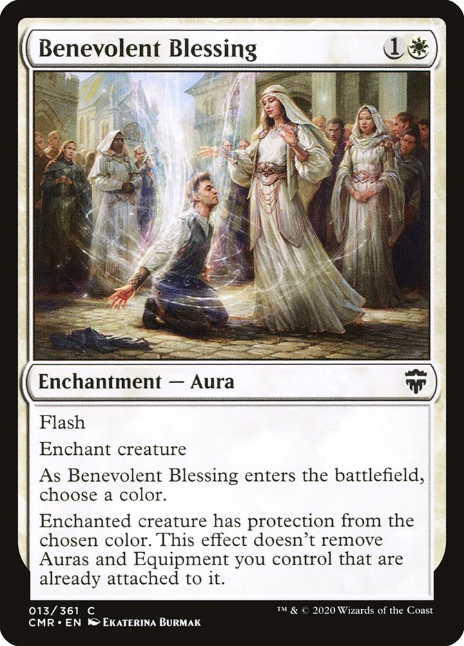 Benevolent Blessing [Commander Legends] | Deep Dive Games St. Marys