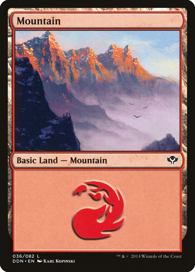 Mountain (36) [Duel Decks: Speed vs. Cunning] | Deep Dive Games St. Marys