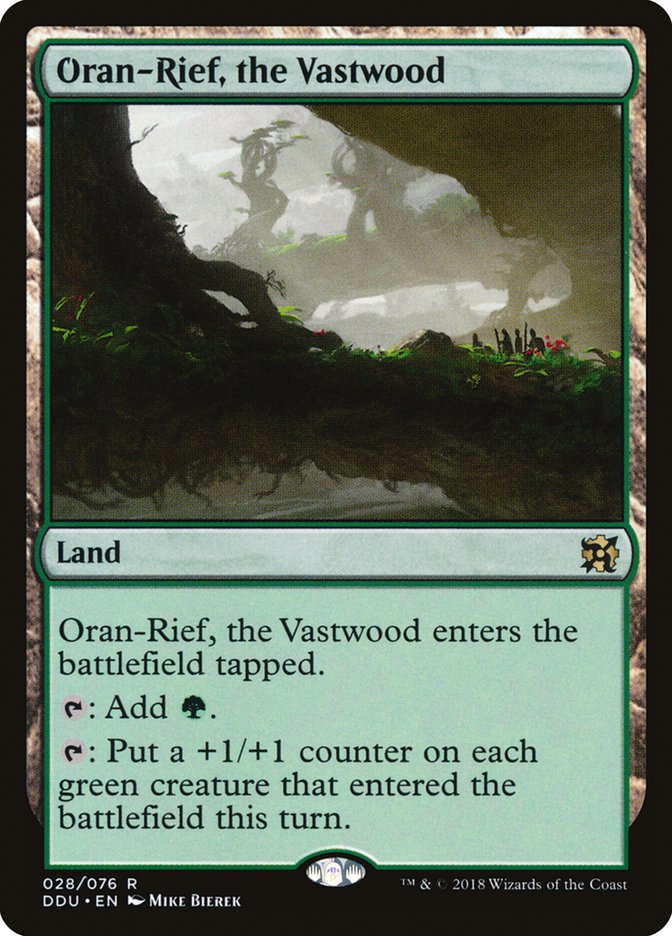 Oran-Rief, the Vastwood [Duel Decks: Elves vs. Inventors] | Deep Dive Games St. Marys
