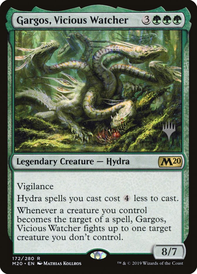 Gargos, Vicious Watcher (Promo Pack) [Core Set 2020 Promos] | Deep Dive Games St. Marys