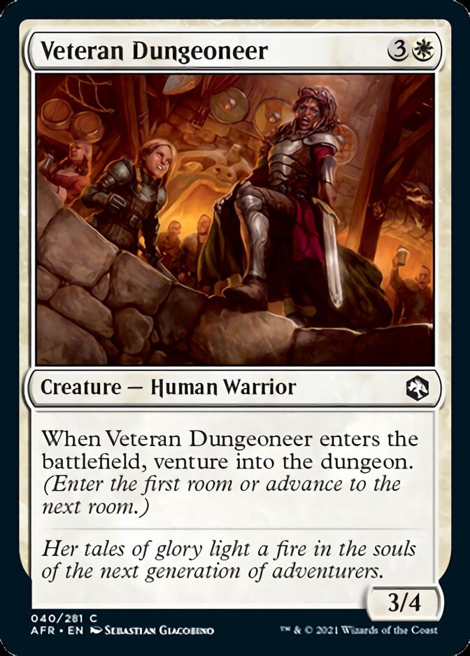 Veteran Dungeoneer [Dungeons & Dragons: Adventures in the Forgotten Realms] | Deep Dive Games St. Marys