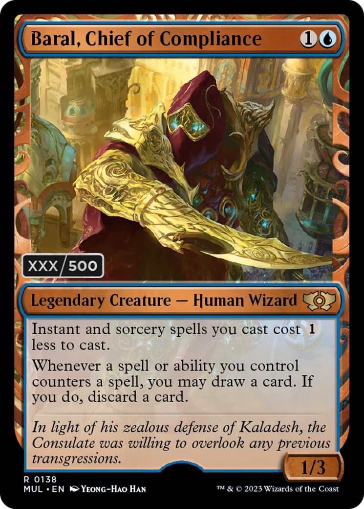 Baral, Chief of Compliance (Serialized) [Multiverse Legends] | Deep Dive Games St. Marys