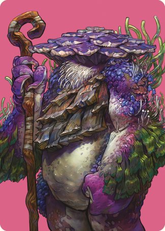 Slimefoot, the Stowaway Art Card [Commander Masters Art Series] | Deep Dive Games St. Marys