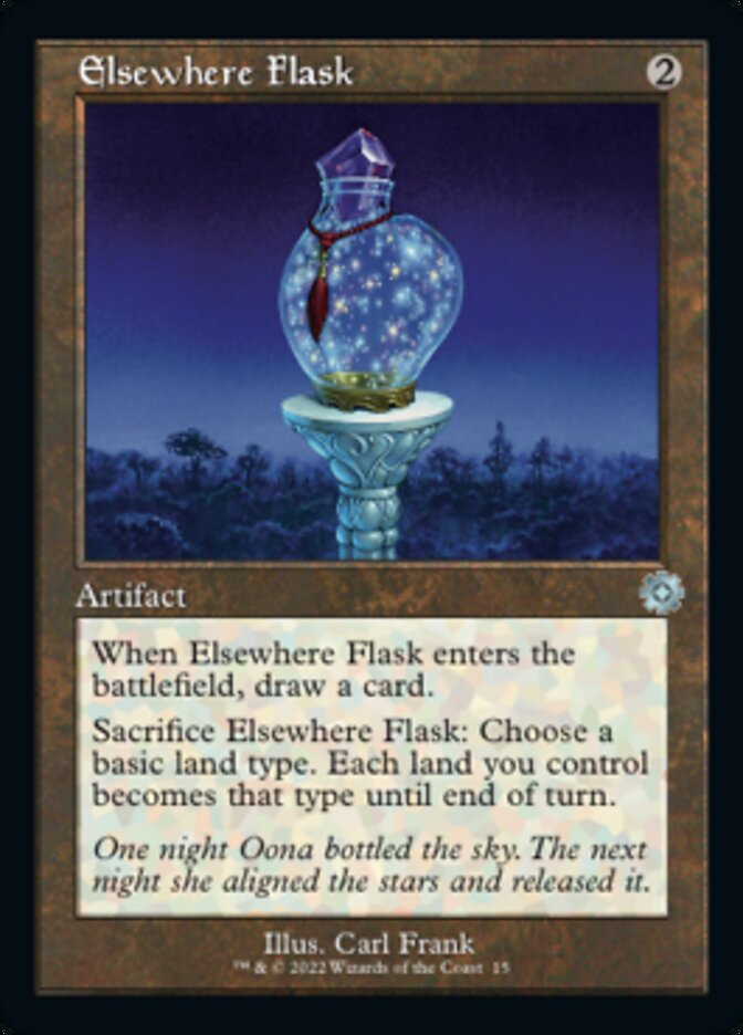Elsewhere Flask (Retro) [The Brothers' War Retro Artifacts] | Deep Dive Games St. Marys