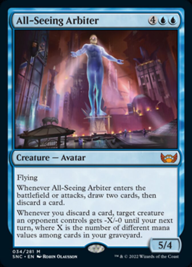 All-Seeing Arbiter [Streets of New Capenna] | Deep Dive Games St. Marys