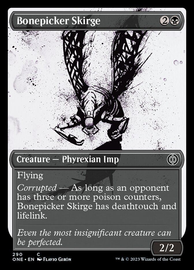 Bonepicker Skirge (Showcase Ichor) [Phyrexia: All Will Be One] | Deep Dive Games St. Marys
