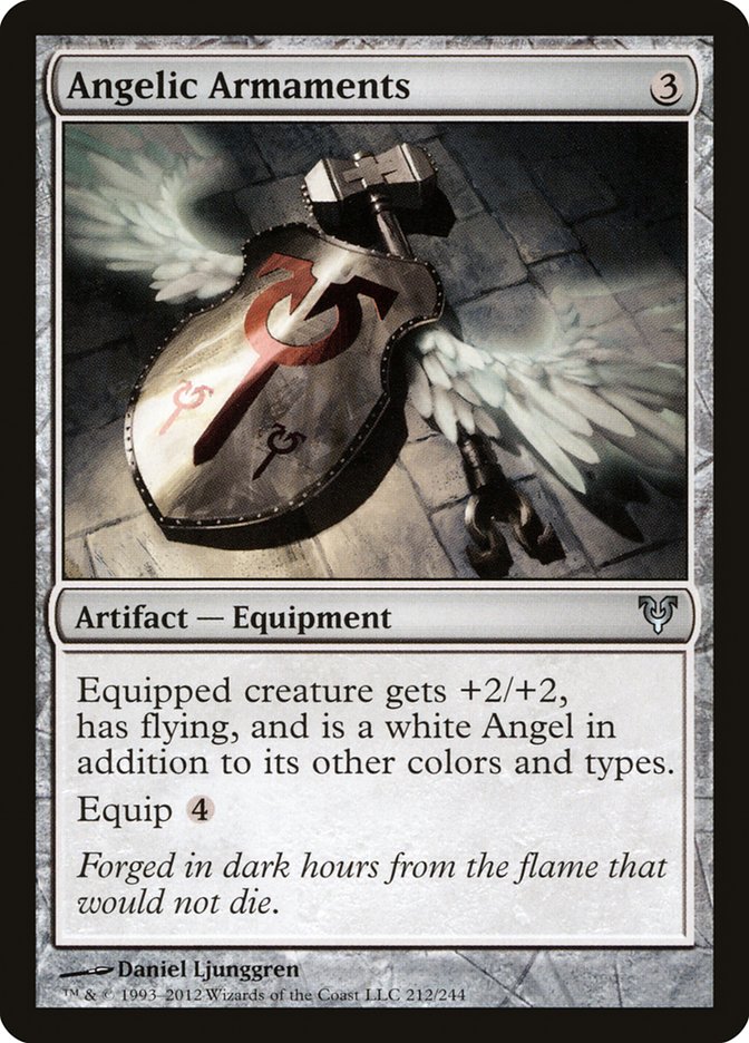 Angelic Armaments [Avacyn Restored] | Deep Dive Games St. Marys