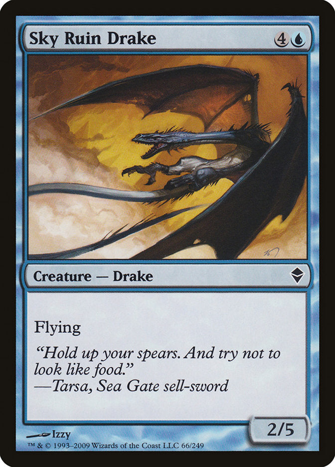 Sky Ruin Drake [Zendikar] | Deep Dive Games St. Marys