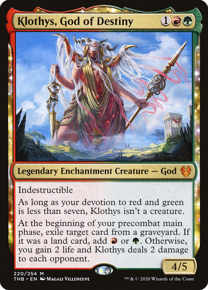 Klothys, God of Destiny [Theros Beyond Death] | Deep Dive Games St. Marys