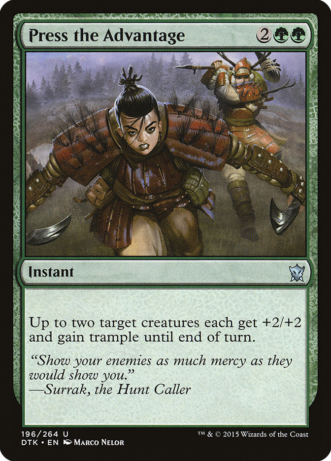 Press the Advantage [Dragons of Tarkir] | Deep Dive Games St. Marys