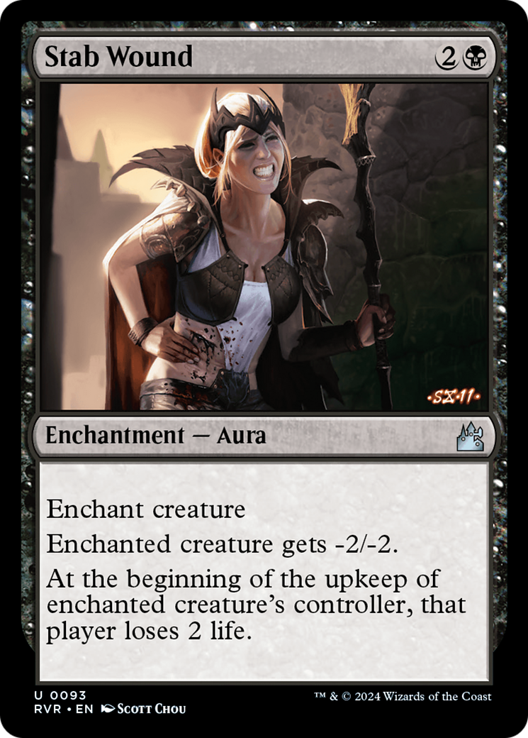 Stab Wound [Ravnica Remastered] | Deep Dive Games St. Marys