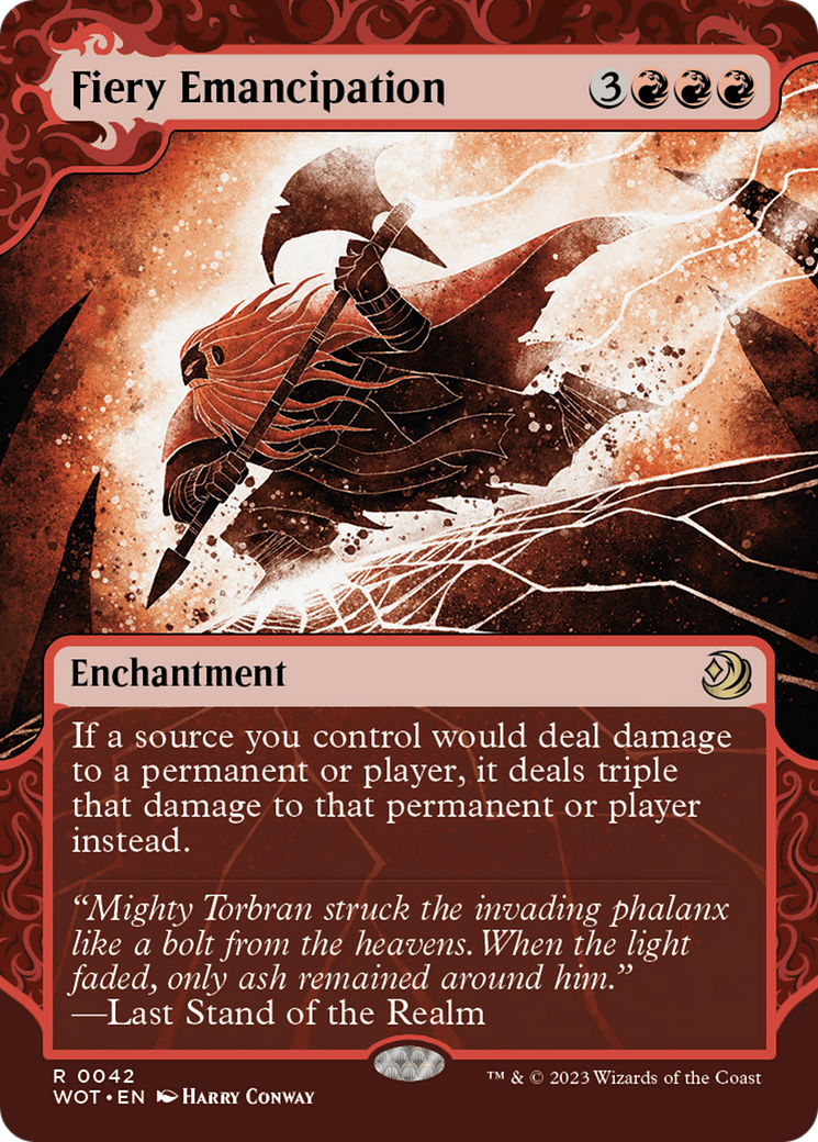 Fiery Emancipation [Wilds of Eldraine: Enchanting Tales] | Deep Dive Games St. Marys