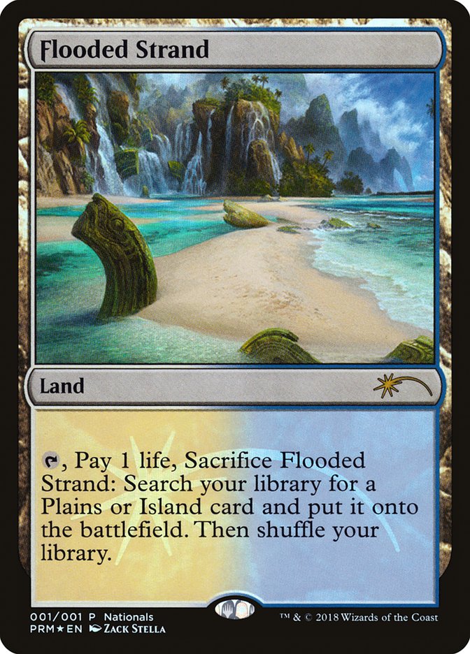 Flooded Strand (Nationals) [Nationals Promos] | Deep Dive Games St. Marys
